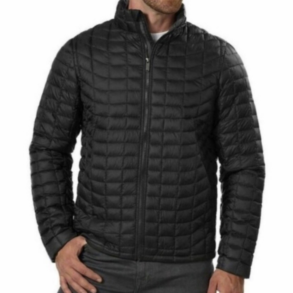 Ben Sherman (Size XL) Men's Black Quilted Puffer Full Zip Jacket (Like New)